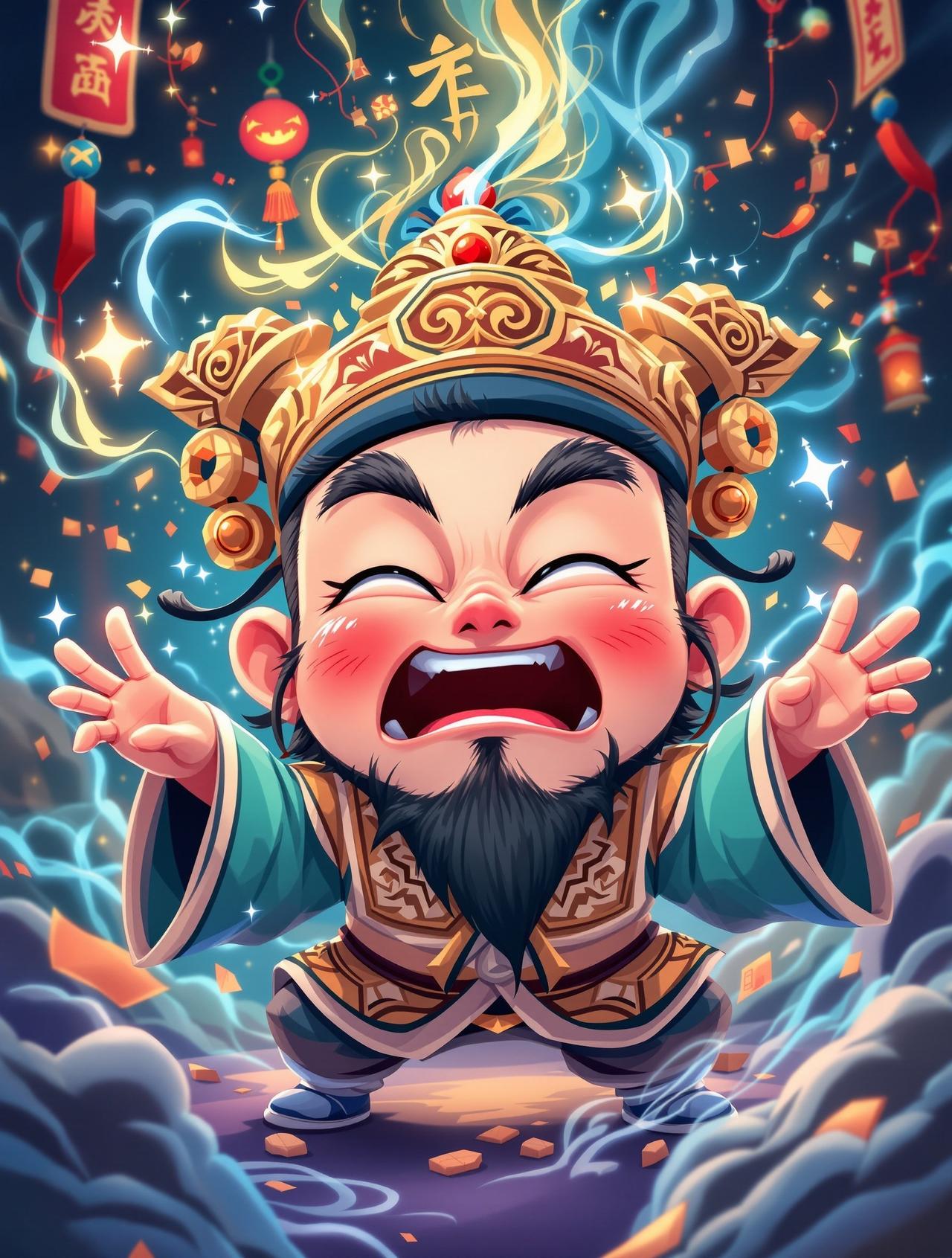 动漫解说灵剑山番剧封面 - 修仙喜剧题材动画